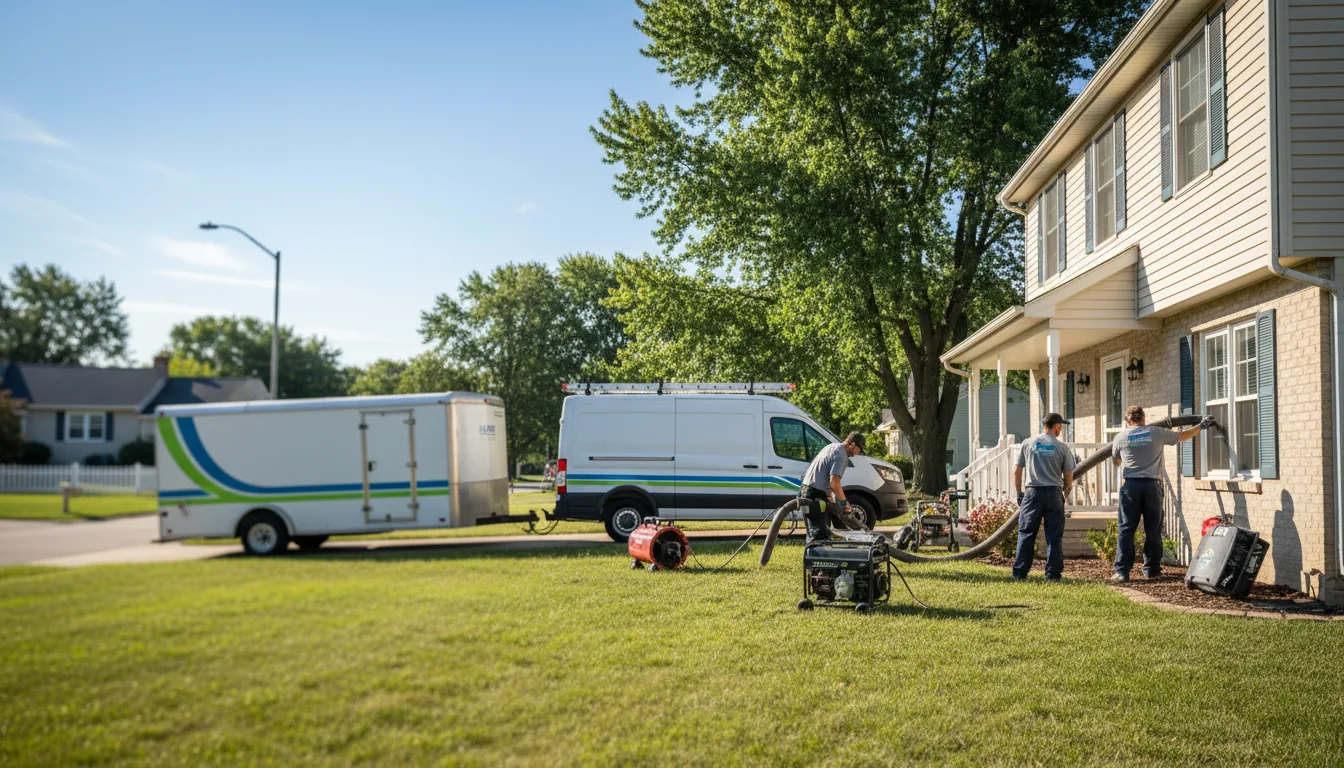 Flooded Basement Restoration And Cleanup With Repair in Grand Junction, IA near me
